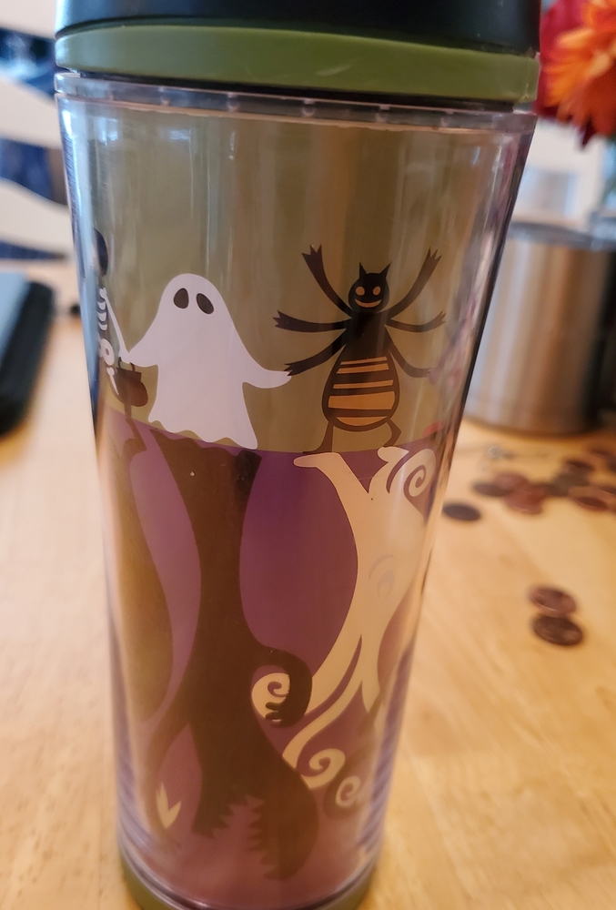 Starbucks Halloween 12oz coffee tumbler/cup